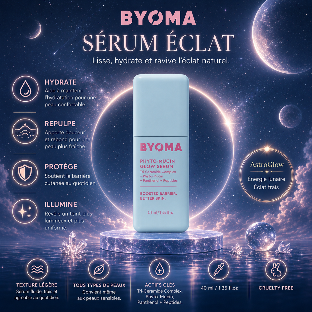 Sérum Éclat Phyto-Mucin Byoma - AstroGlow