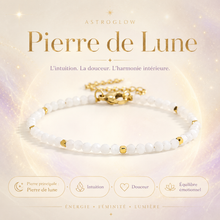 Bracelet Pierre de Lune — Intuition, Douceur & Harmonie Intérieure