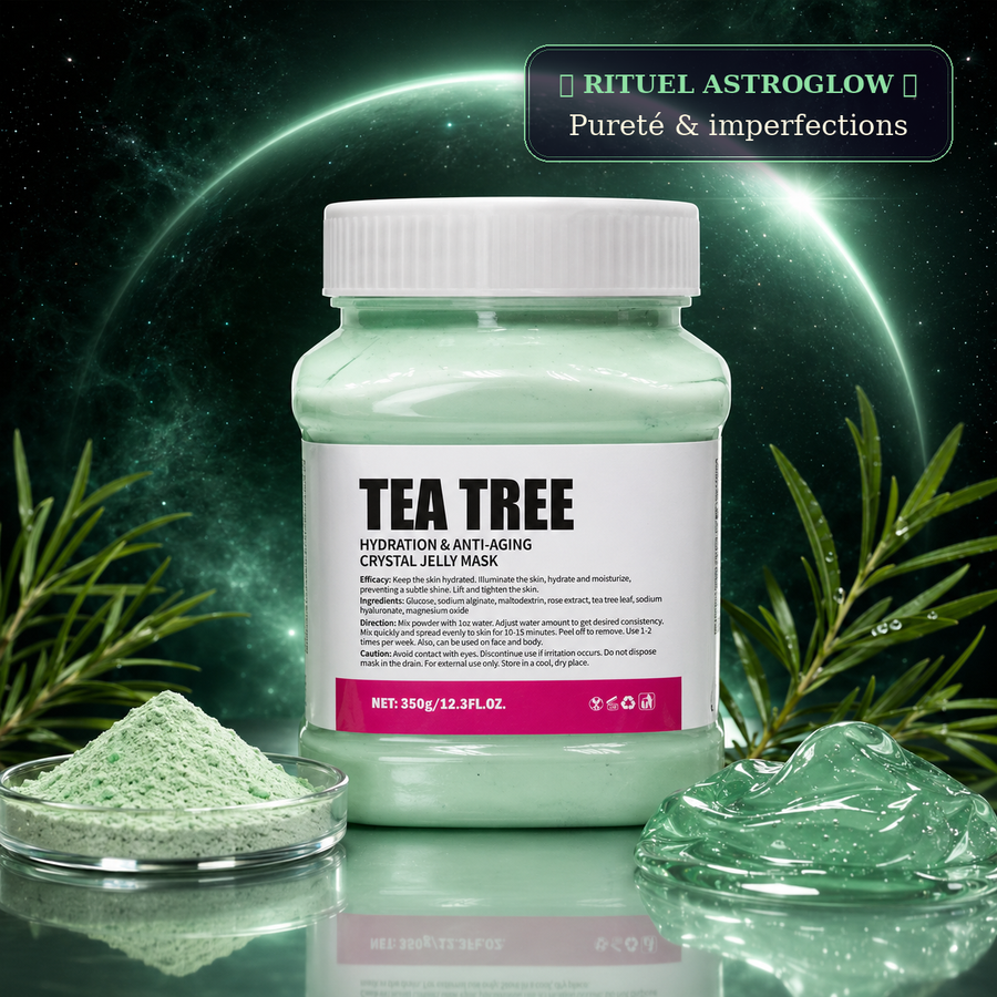 Masque Crystal Jelly Tea Tree — Pureté & Peau Nette